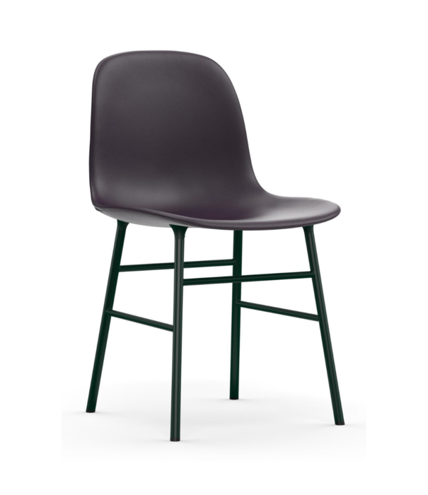 Normann Copenhagen  Normann Copenhagen -Form chair upholstered - steel base