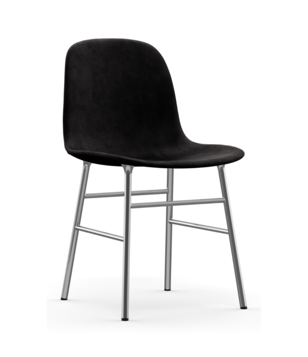 Normann Copenhagen  Normann Copenhagen -Form chair upholstered - chrome base