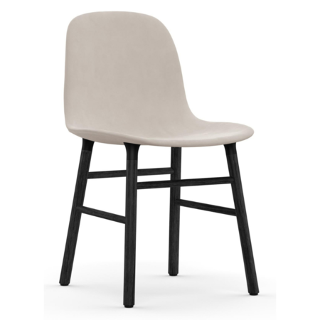 NORMANN COPENHAGEN Form chair upholstered - black oak base