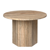 Epic salontafel rond travertine Ø60