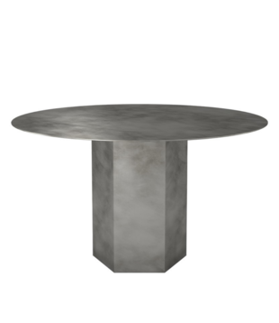 Gubi - Epic dining table round steel  Ø130