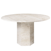 Epic eettafel rond travertine Ø130