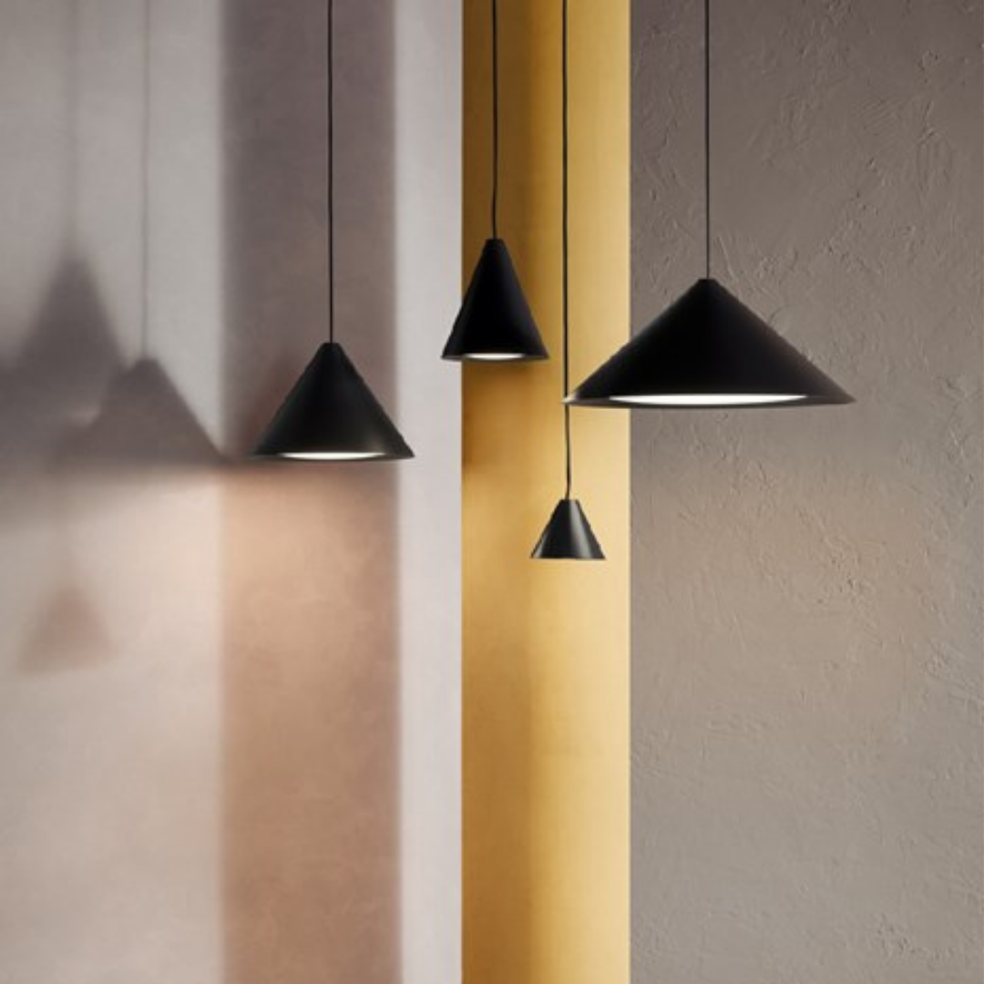 Louis poulsen - Keglen led pendant light ø 175 mm, black