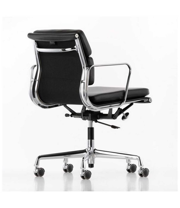 Vitra  Vitra - Soft Pad Chair EA 217, black leather