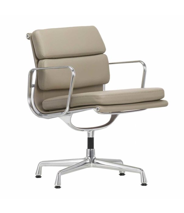 Vitra  Vitra Soft Pad Chair EA 208 Bureaustoel premium F leer, draaibaar