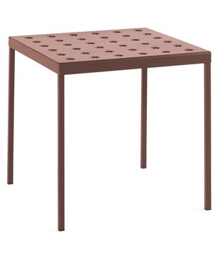 Hay Balcony Tafel iron red 75 x 76 - Sale