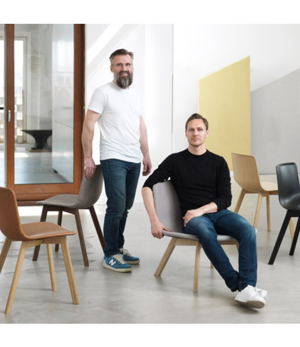 Fredericia  Fredericia - Pato stoel - gerookt eiken poten