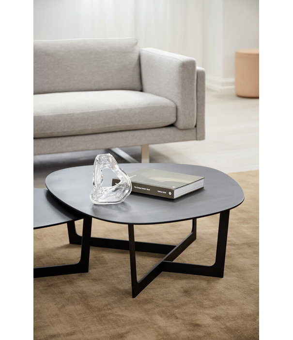 Fredericia  Model 5191 Insula coffee table black aluminium