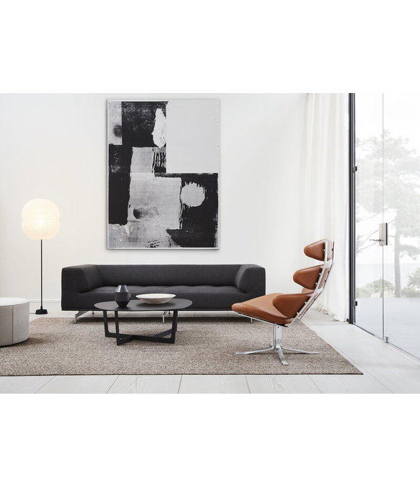 Fredericia  Model 5191 Insula coffee table black aluminium