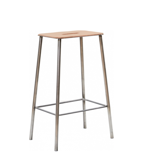 Frama  Adam kruk leer zitting