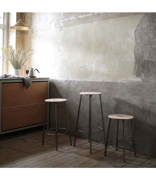 Frama  Adam Round stool  H50