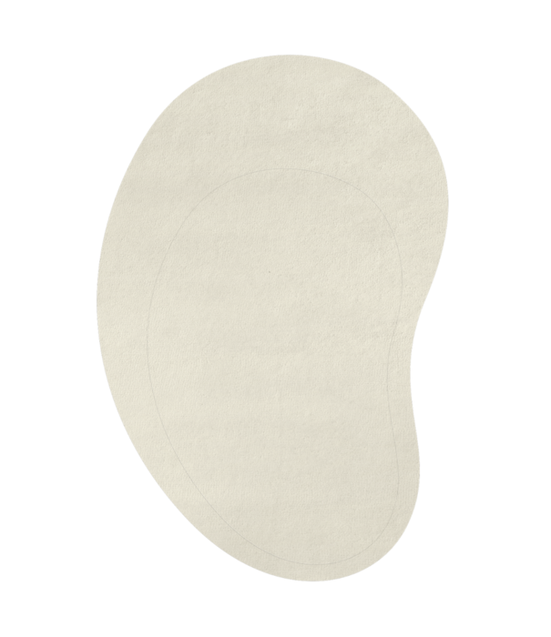 Layered  Layered Residue Vloerkleed bone white