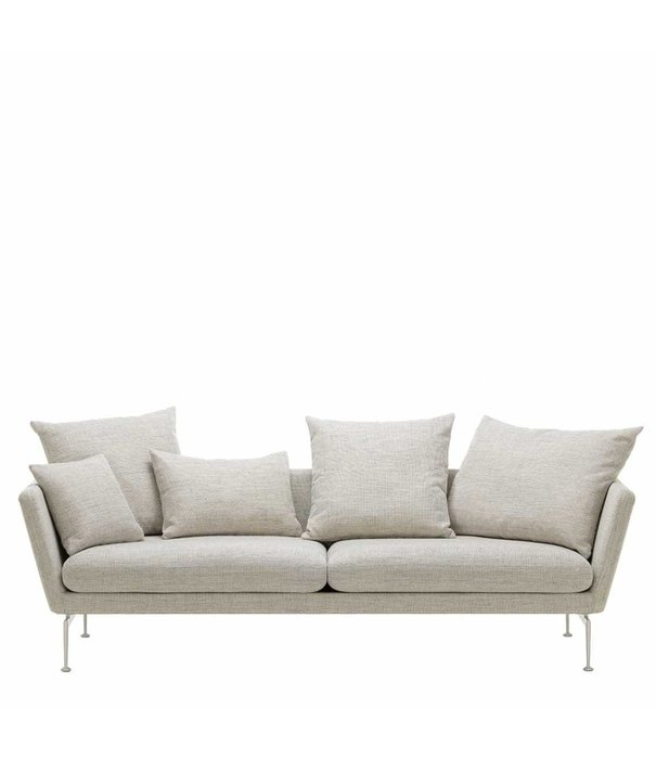 Vitra  Vitra Suita 3-seater Sofa back point cushion, Corsaro stone melange