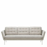 Vitra Suita 3-seater Sofa Tufted, Corsaro stone melange
