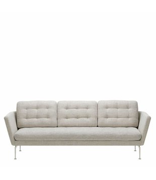 Vitra Suita 3-seater Sofa Tufted, Corsaro stone melange