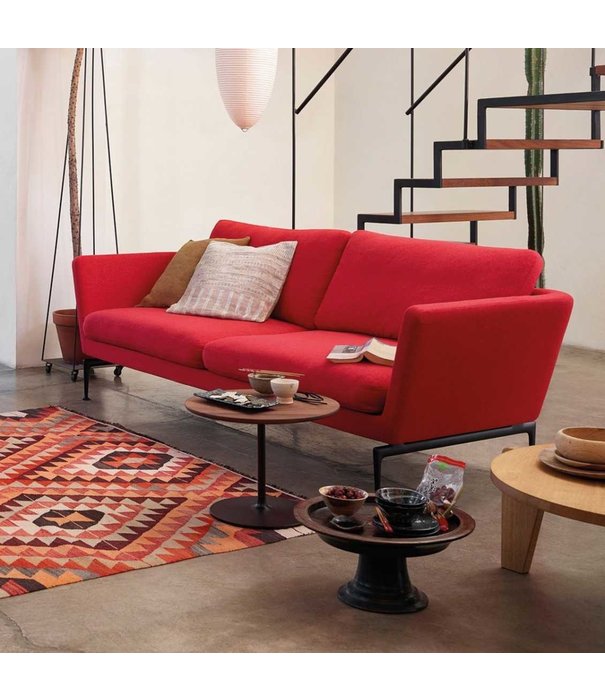 Vitra  Vitra Suita 3-seater Sofa Classic back cushions, Corsaro stone melange