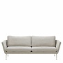 Vitra Suita 3-zits Bank Rugpuntkussens, Cosaro stone melange