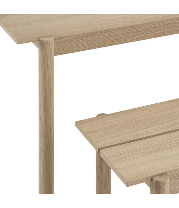 Muuto Muuto - Linear wood bench L110