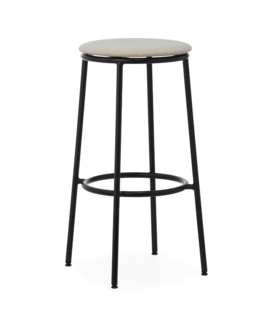 Normann Copenhagen -Circa bar stool upholstered H75