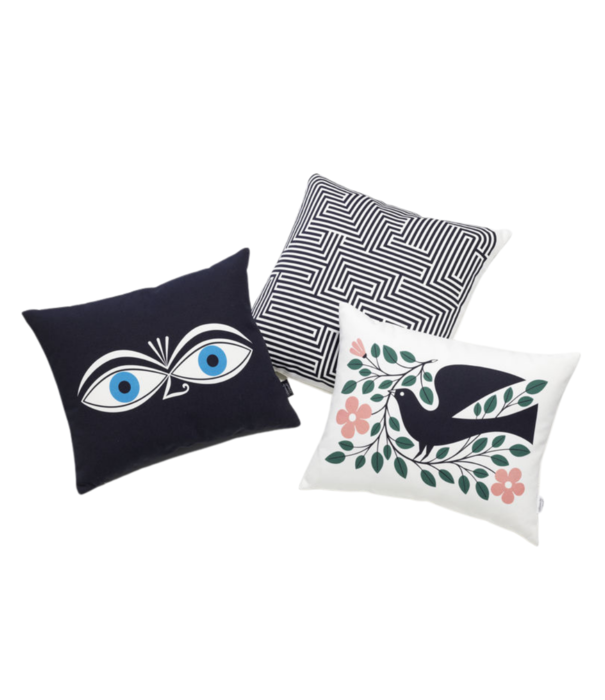 Vitra  Vitra - Graphic Print Pillows - Eyes