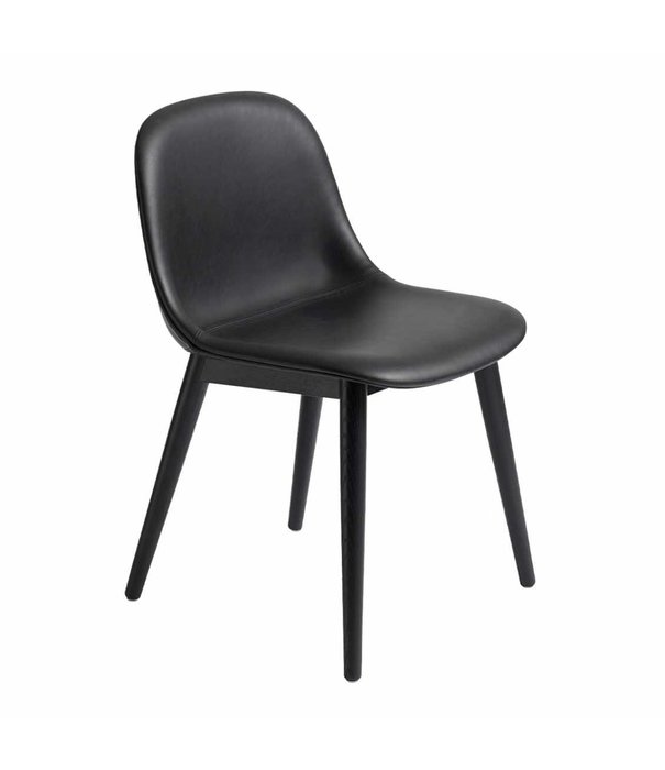 Muuto  Muuto - Fiber side chair wood base upholstered