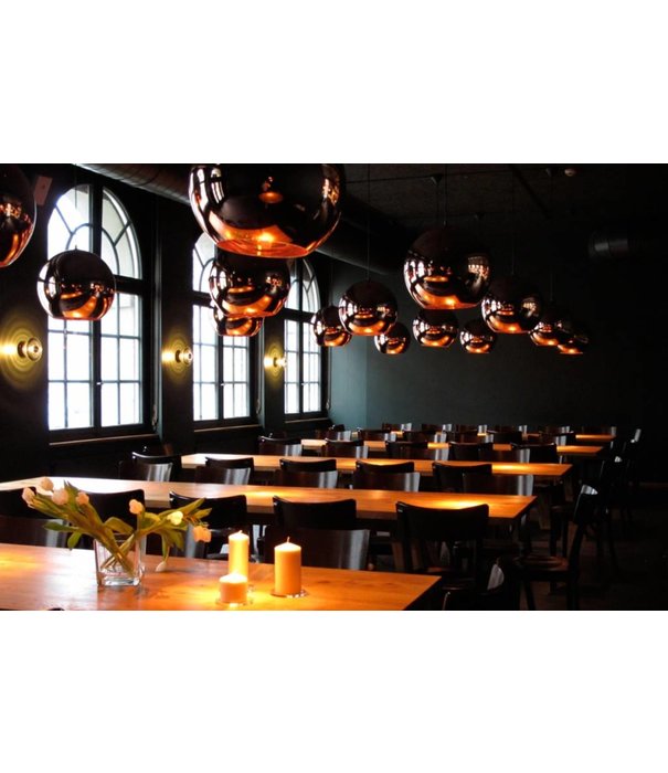 Tom Dixon  Tom Dixon - Copper Round hanglamp Ø25 LED