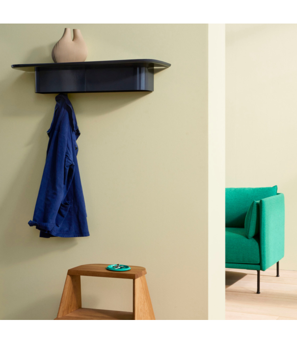 Hay  Hay - Korpus Shelf medium wandplank met haken