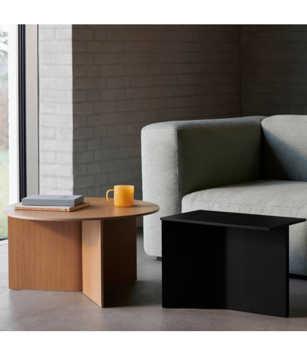 Hay  Hay - Slit tafel Wood Oblong