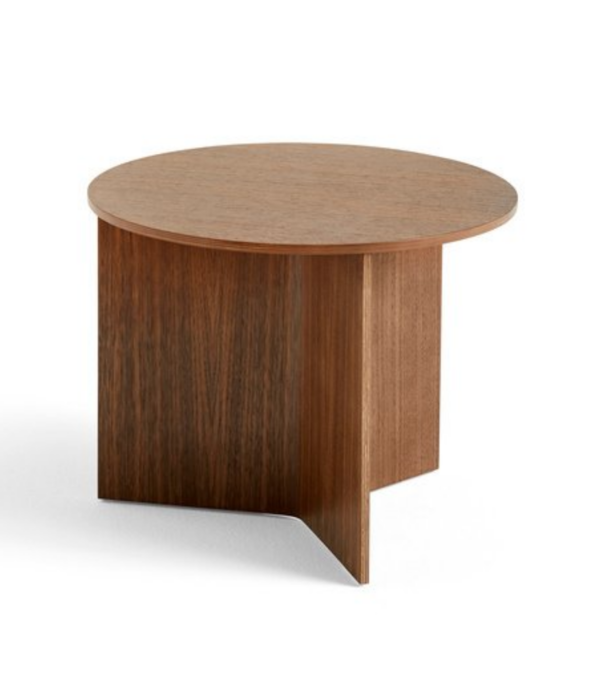 Hay  Hay - Slit bijzettafel rond eiken  Ø45