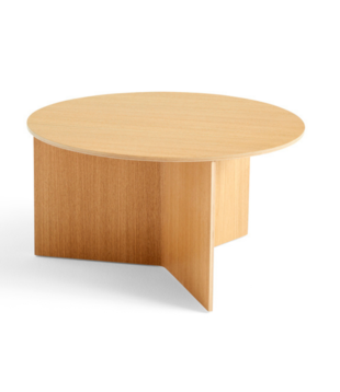 Hay - Slit tafel wood round XL