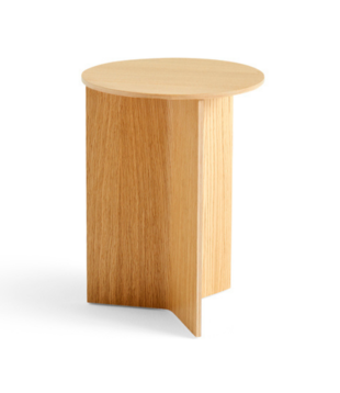 Hay - Slit table wood round high