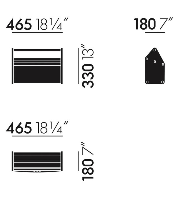 Vitra  Vitra - Locker Box Nametag