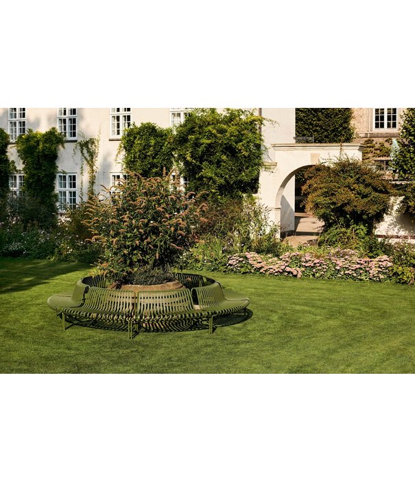 Hay  Hay - Palissade Park Dining bench In, not freestanding