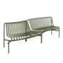 Hay - Palissade Park Dining bench In-Out