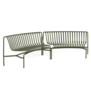 Hay - Palissade Park Dining bench In-In