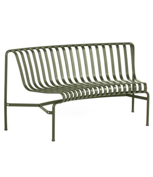 Hay  Hay - Palissade Park Dining bench In, not freestanding