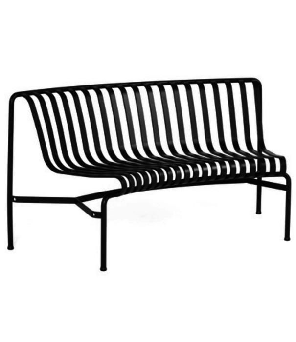 Hay  Hay - Palissade Park Dining bench In, not freestanding