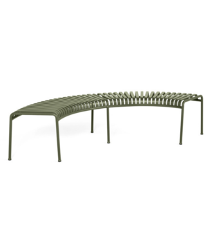 Hay Palissade Park Bench,  middle leg included, set of 2