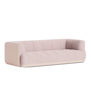 Hay - Quilton Duo 3-seater Sofa, fabric Linara / Mode