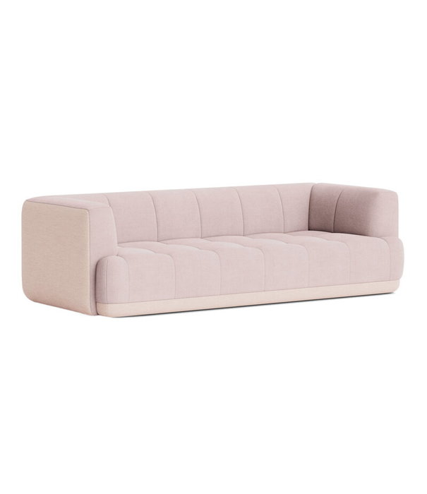 Hay  Hay - Quilton Duo 3-seater Sofa - fabric Linara / Mode