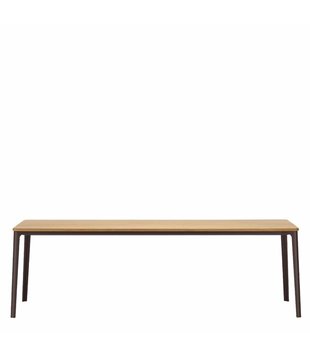 Plate Eettafel massief geolied eiken 180 x 90