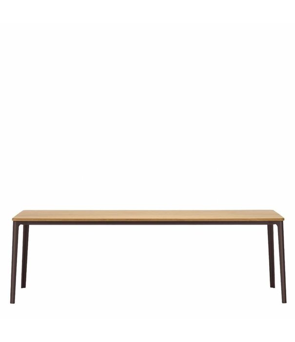 Vitra  Plate Eettafel massief geolied eiken, basic dark 180cm