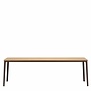 Vitra Plate Dining Table solid oiled oak, basic dark 180cm