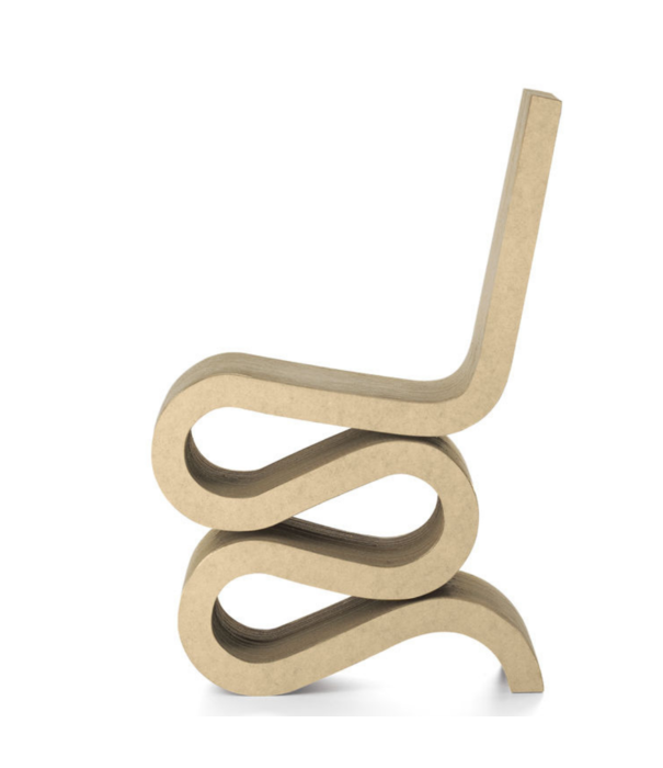 Vitra  Vitra  Wiggle Side Chair Frank Gehry