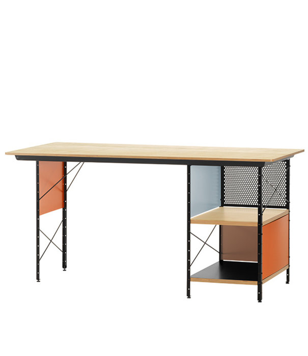 Vitra  Vitra - Eames Desk Unit bureau berken, zwart staal