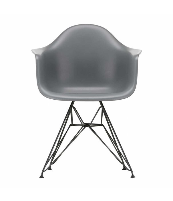 Vitra  Vitra Eames DAR plastic Armstoel,  basic dark onderstel