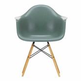 Vitra - DAW fiberglass stoel goud esdoorn