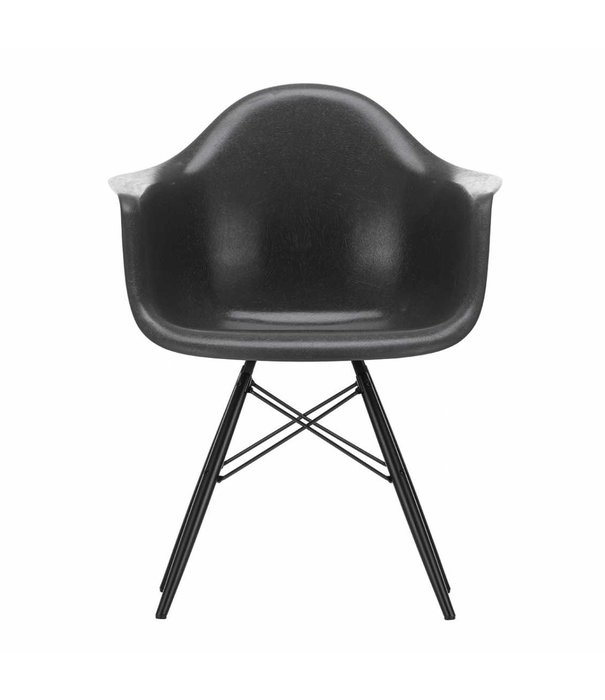 Vitra  Vitra Eames DAW Fiberglass Armchair, black maple legs