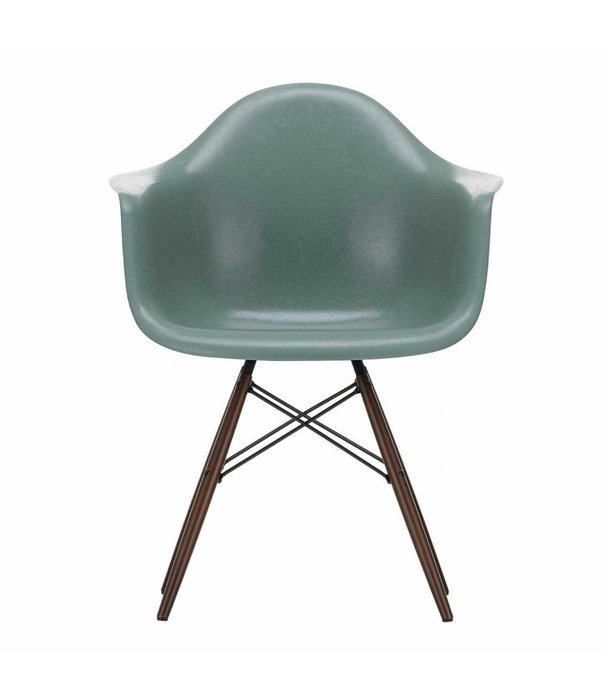 Vitra  Vitra Eames DAW Fiberglass Dining Armchair, black maple legs