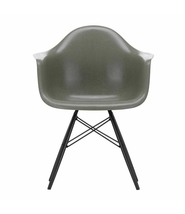 Vitra  Vitra - DAW fiberglass chair black maple
